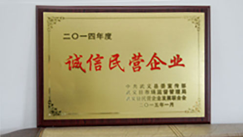 誠信民營企業